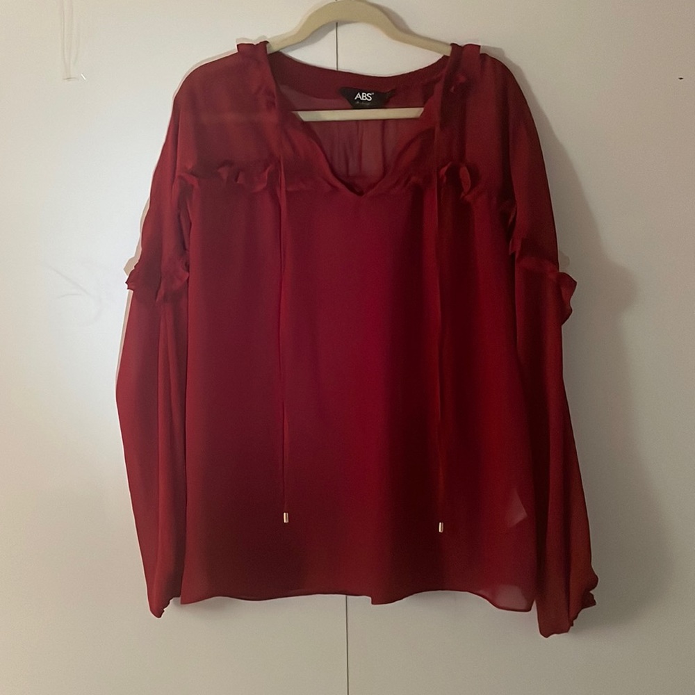 Elegant red Blouse from ABS